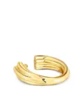 TOUS flower-embellished twisted ring - Gold