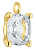 TOUS crystal-embellished pendant necklace - Gold