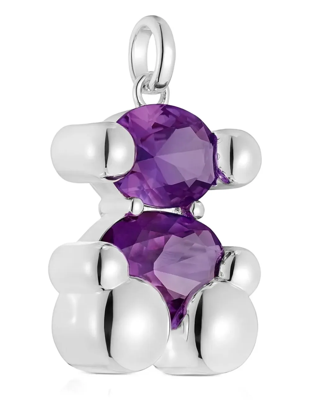 TOUS Bear LGG amethyst pendant - Grigio