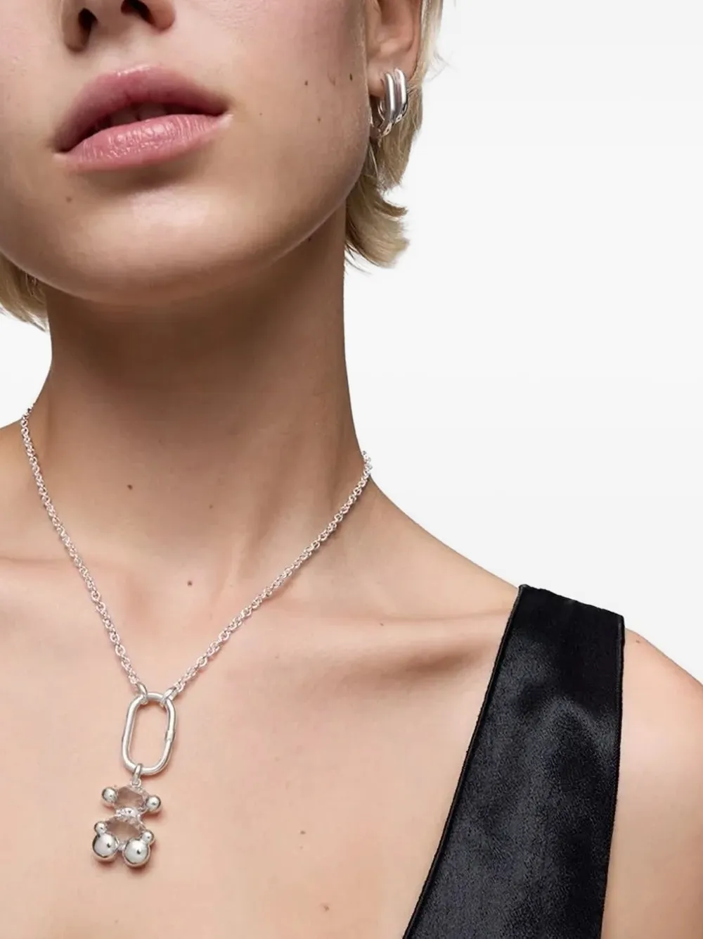 TOUS medium bear pendant - Zilver