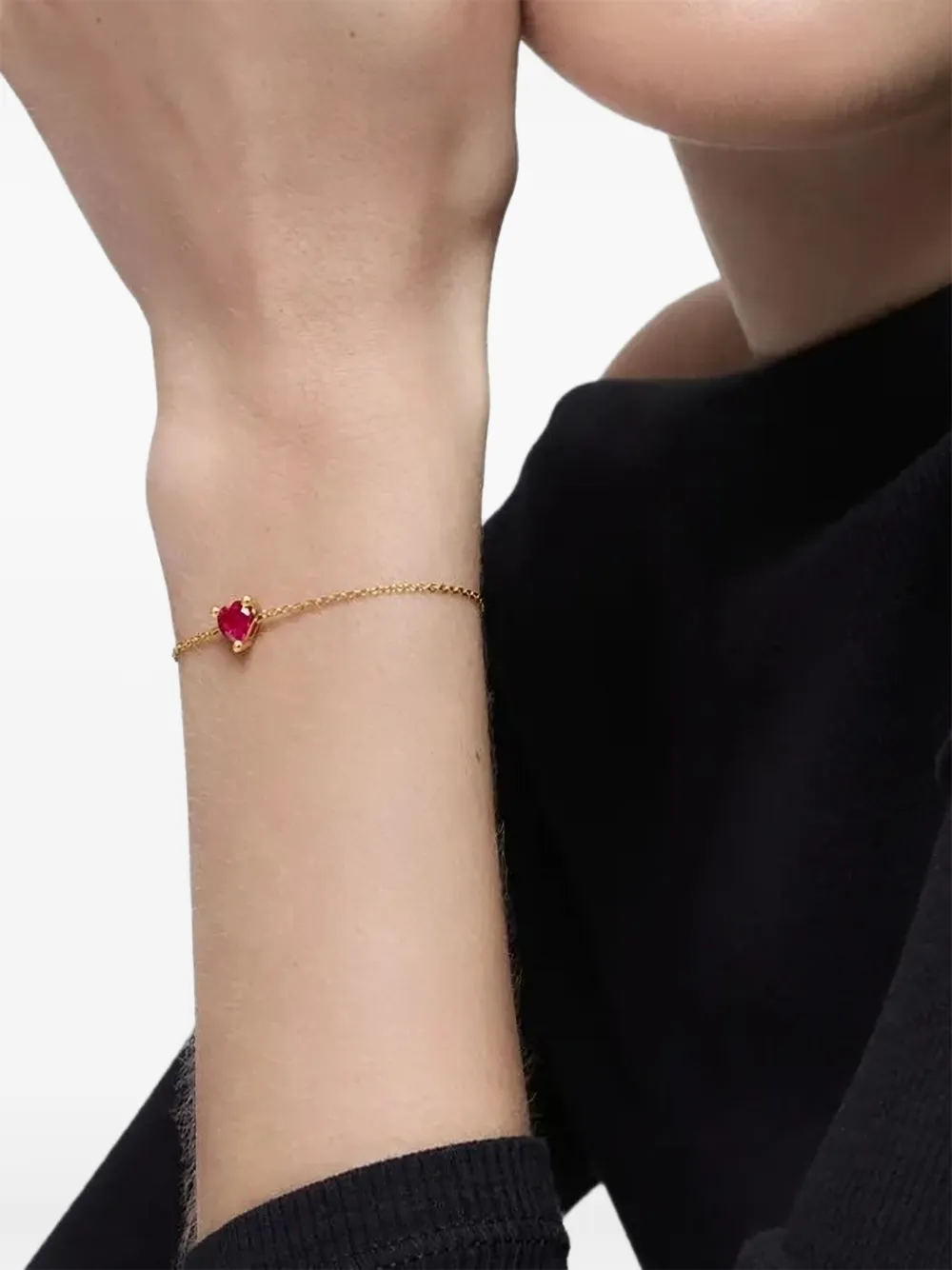 TOUS pulsera de cadena en forma de corazón | Image 2