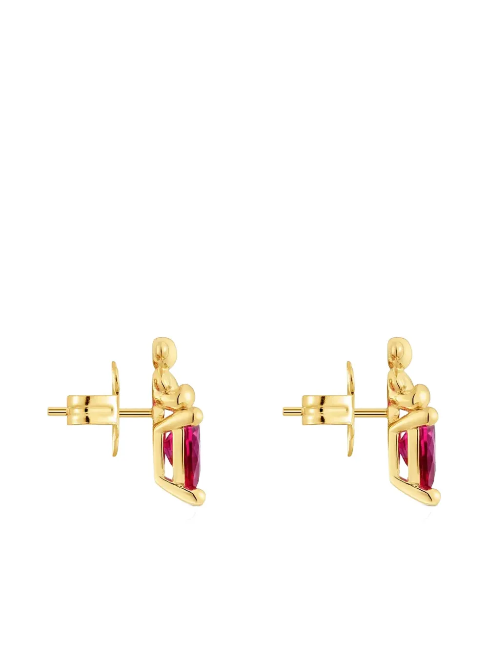 Tous Bear Earrings In Gold