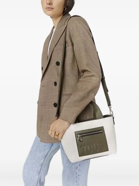 TOUS small Nanda debossed-logo tote bag
