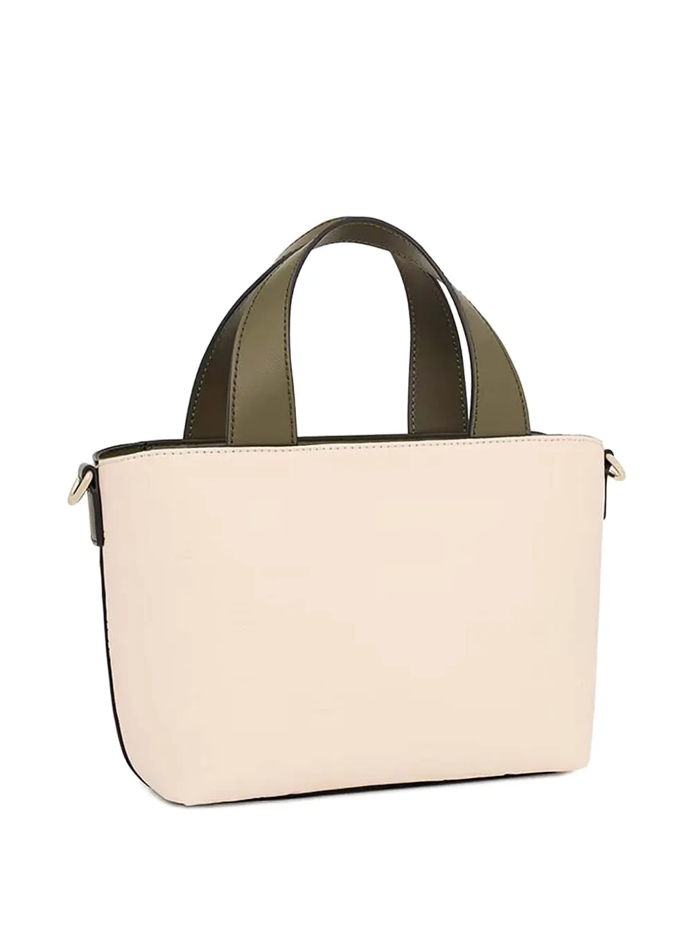 Tous Small Nanda Debossed-logo Tote Bag In Neutral