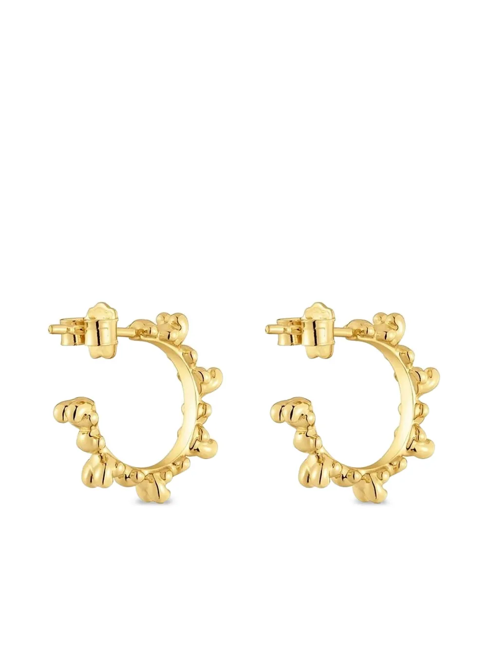 TOUS Bold Bear oorringen met kralen - Goud