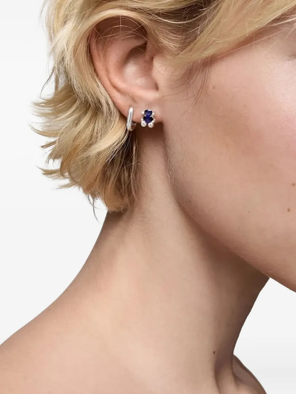 Tous Bear-shape Earrings In Blue