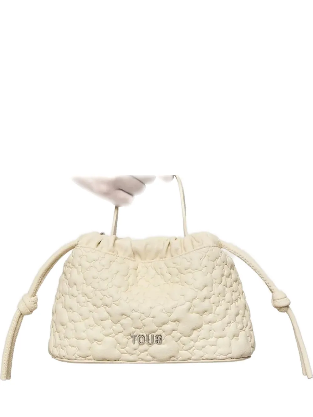 TOUS small Puffy Bear shoulder bag - Toni neutri