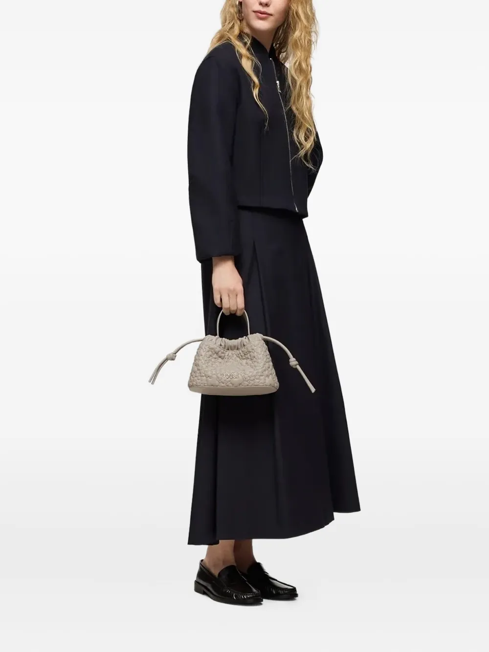 Tous Small Puffy Bear Shoulder Bag In Neutral