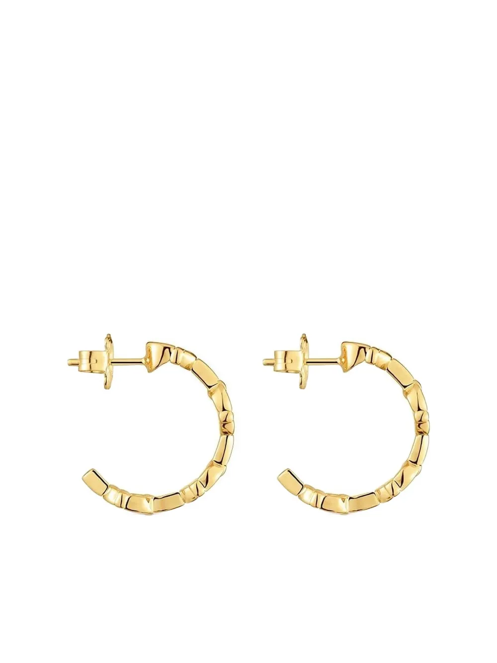 TOUS interlocking-details earrings - Oro
