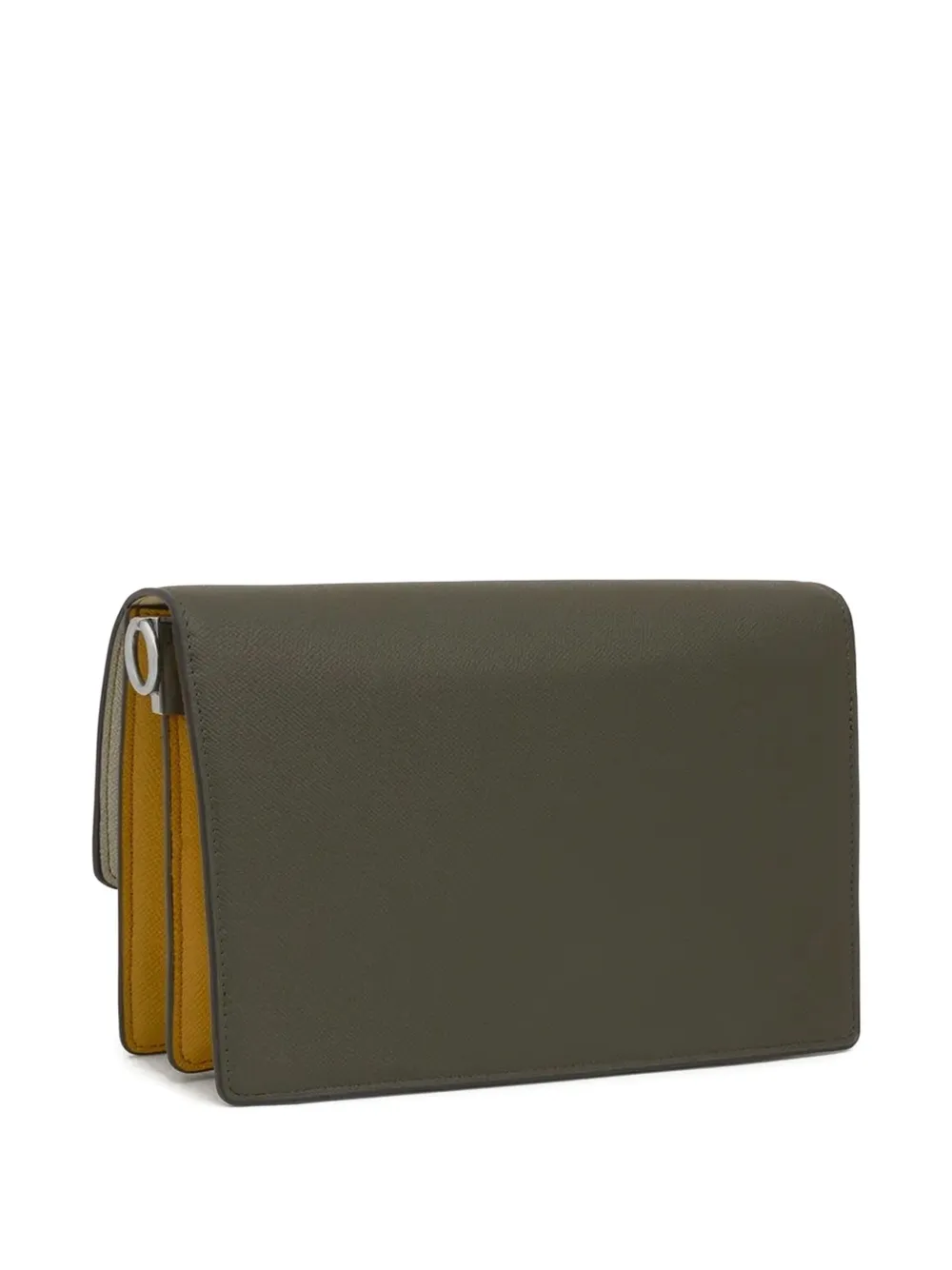 Tous Medium Audree Embossed-logo Crossbody In Green