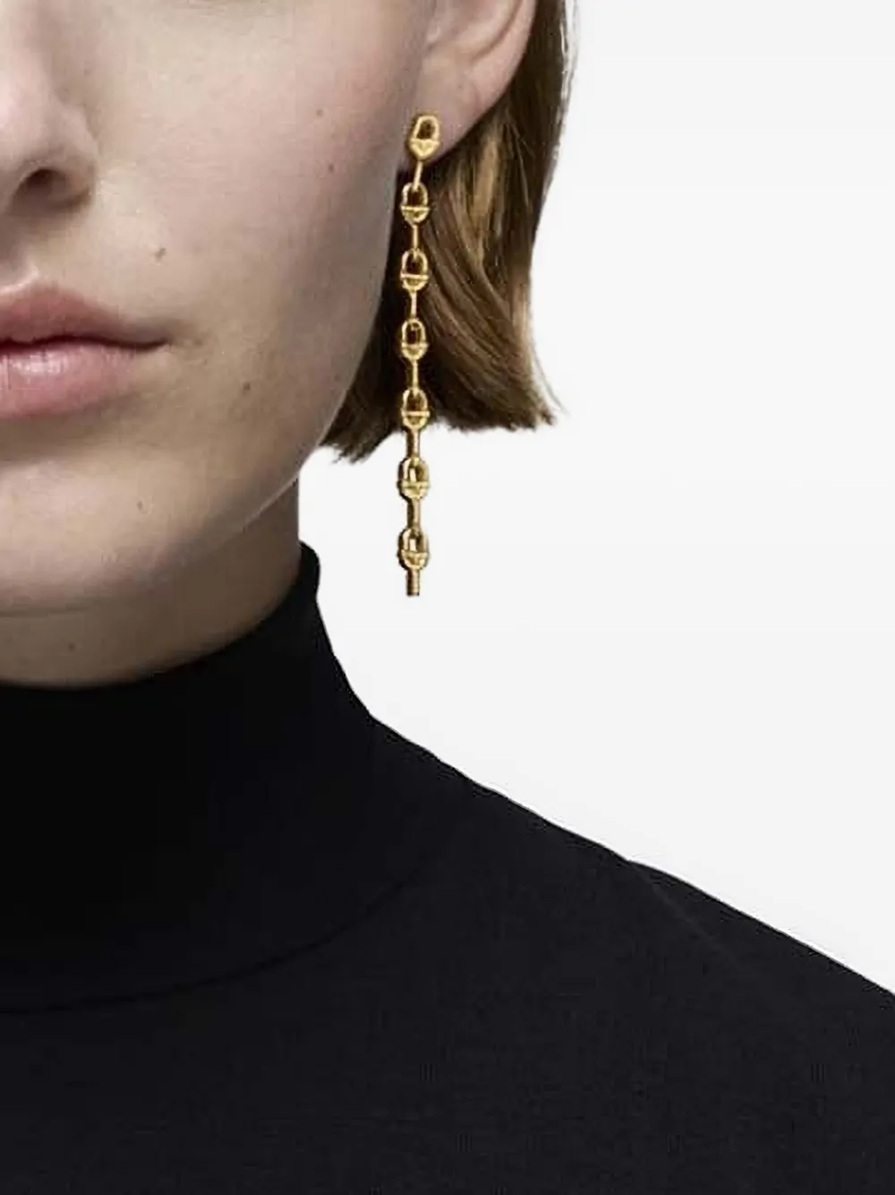 TOUS Manifesto logo earrings - Goud