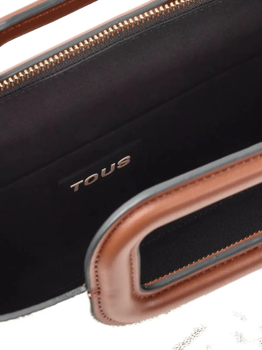 TOUS Medium Amaya Kao handtas met beerpatroon - Beige
