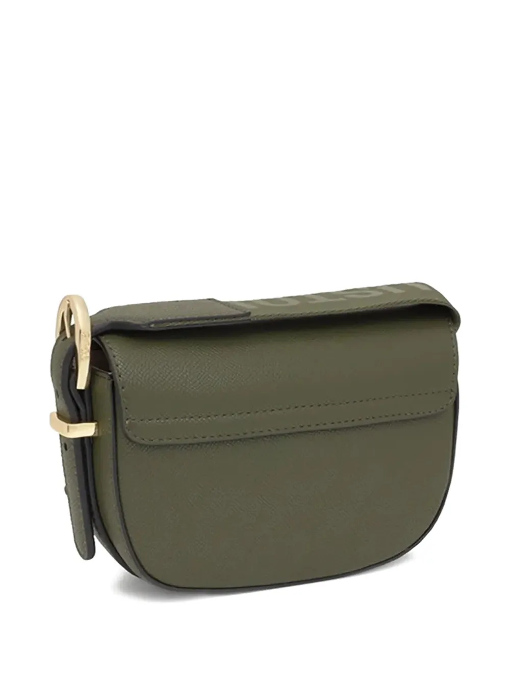 TOUS logo embossed satchel bag Groen