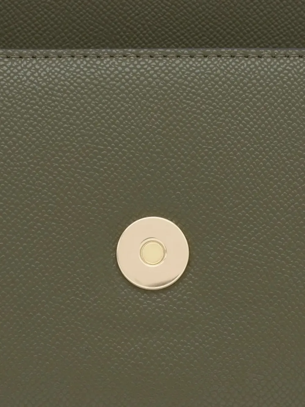 TOUS logo embossed satchel bag Groen
