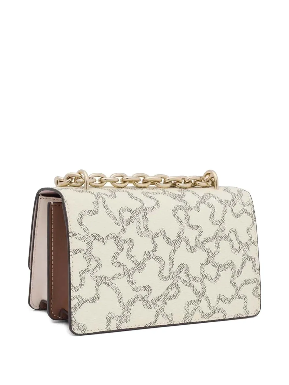 Tous Small Kaos Icon Chain-strap Shoulder Bag In Neutral