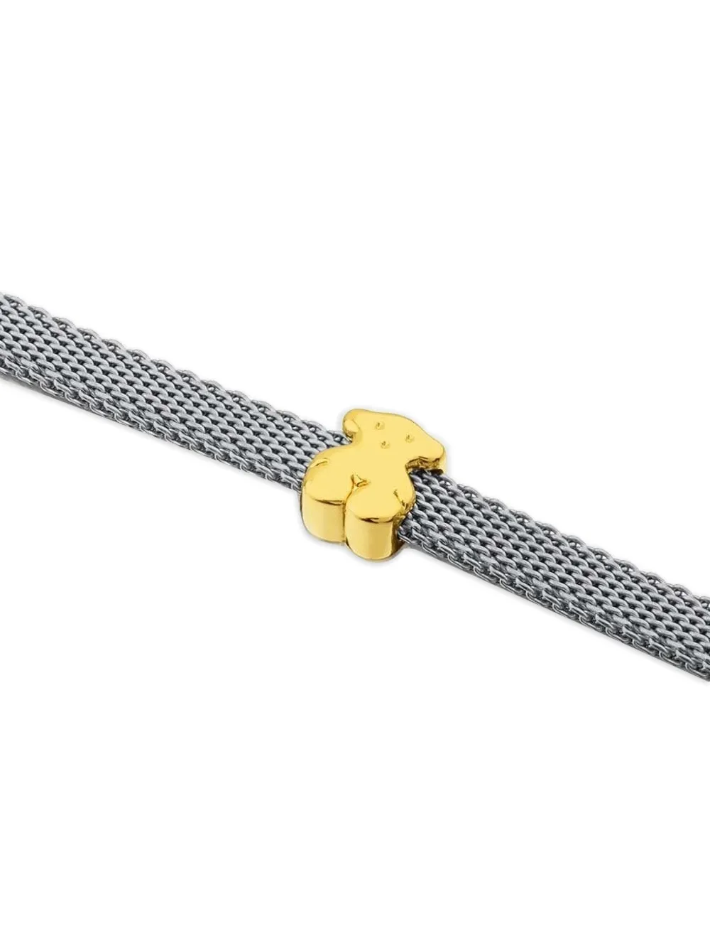 TOUS Icon bear mesh bracelet - Grijs