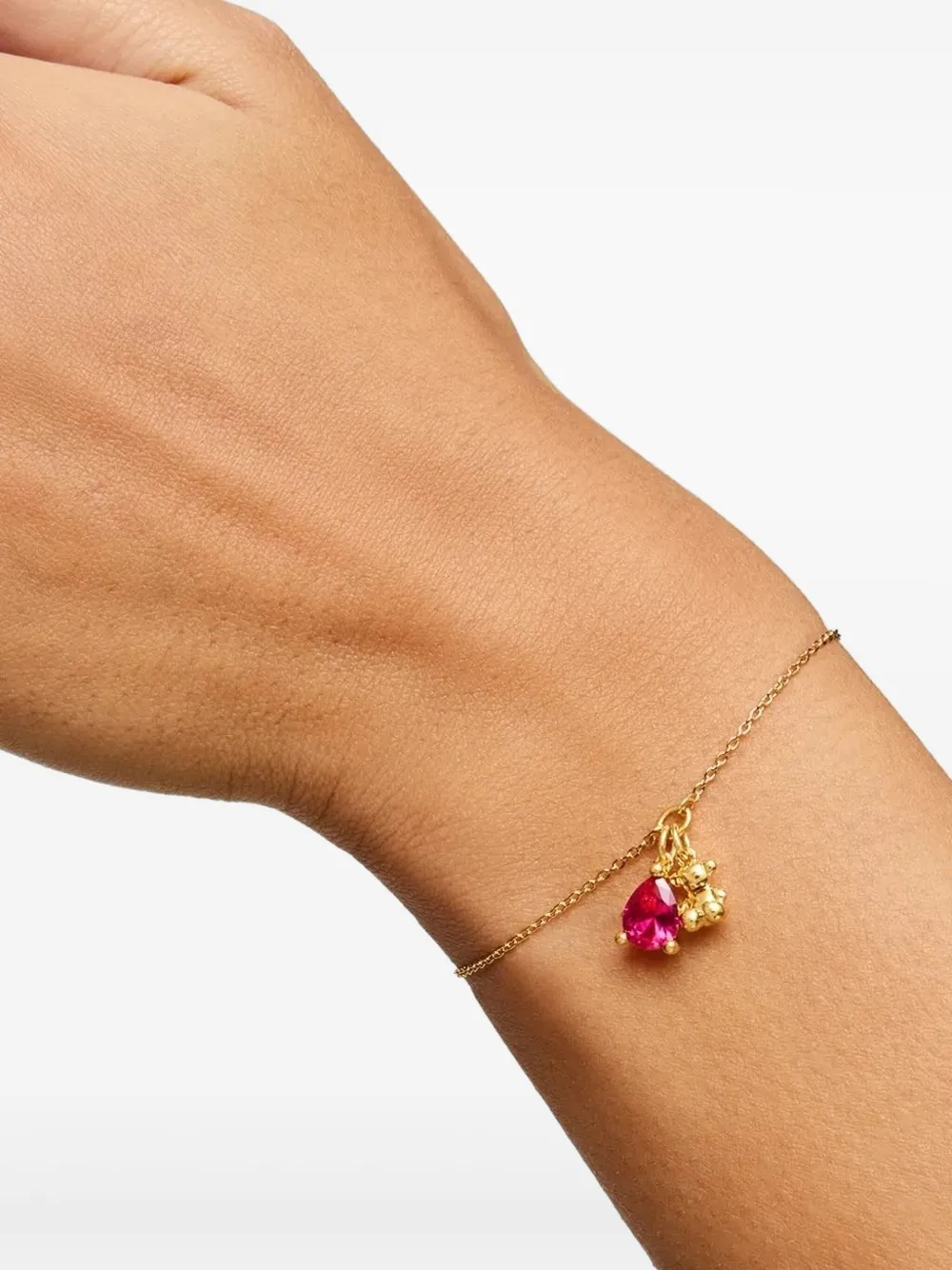 TOUS ruby bear charm bracelet | Image 2