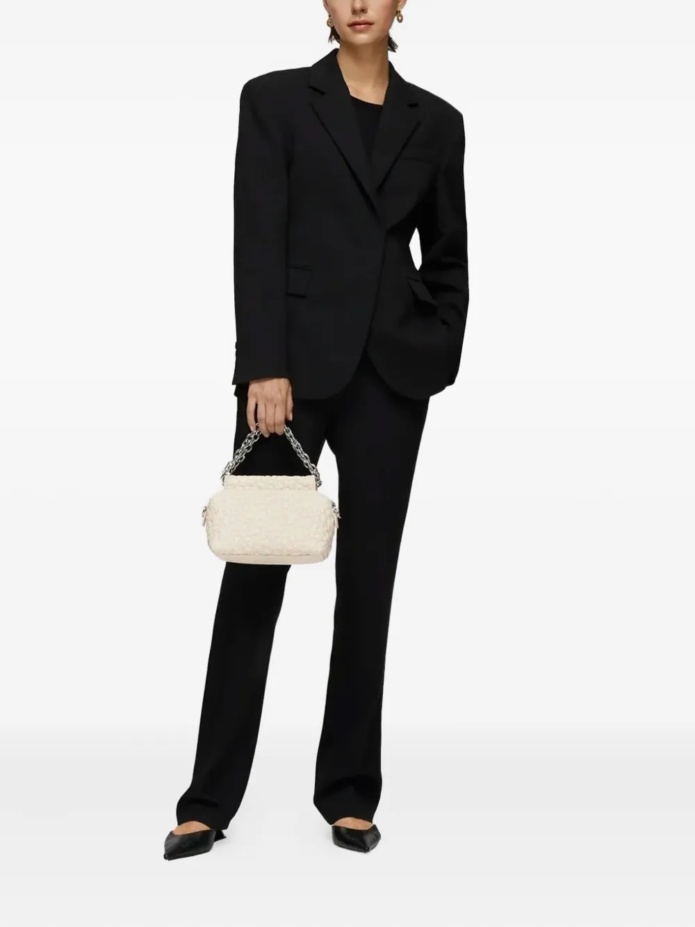 Tous Small Jane Puffy Bear Cross-body Bag In Neutral