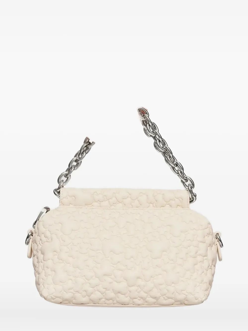 Tous Small Jane Puffy Bear Cross-body Bag In Neutral
