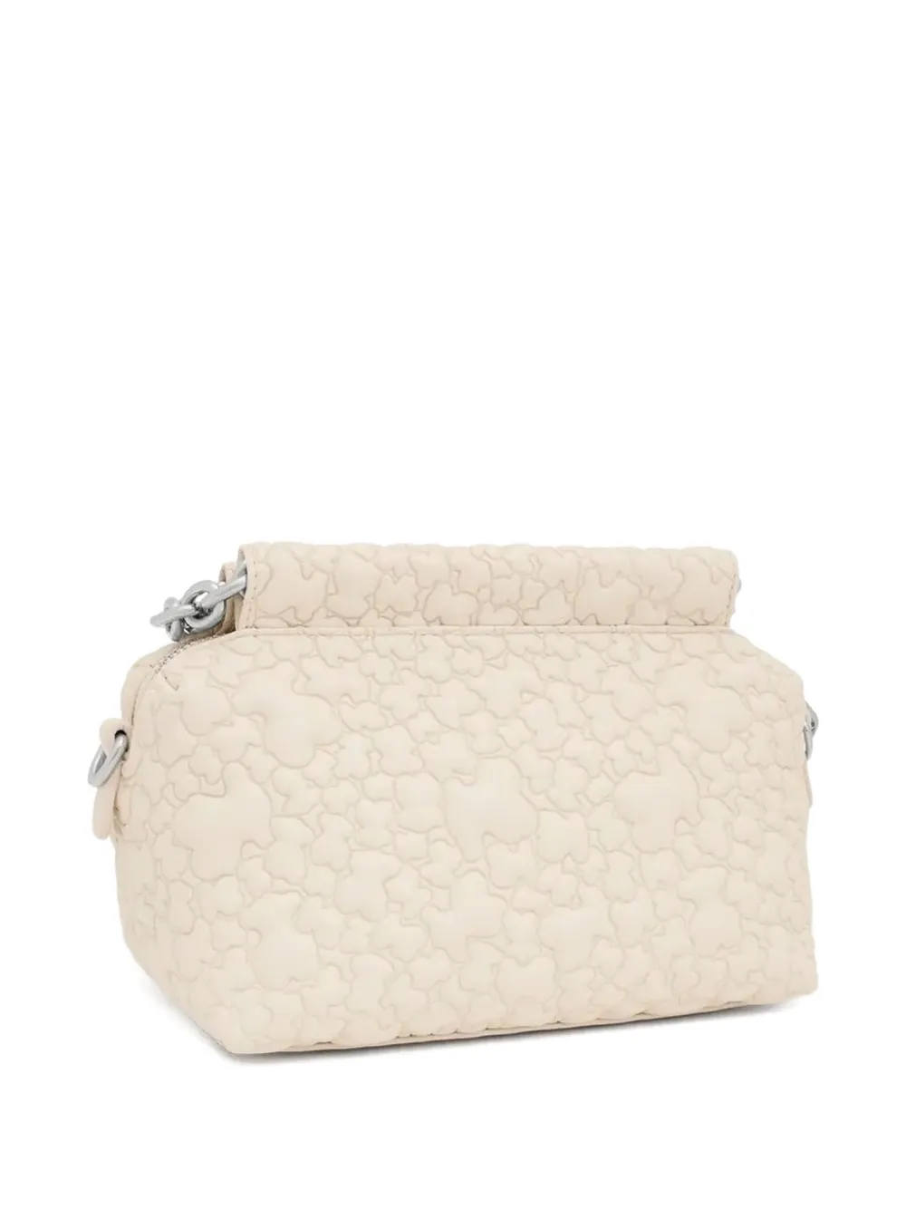 Tous Small Jane Puffy Bear Cross-body Bag In Neutral