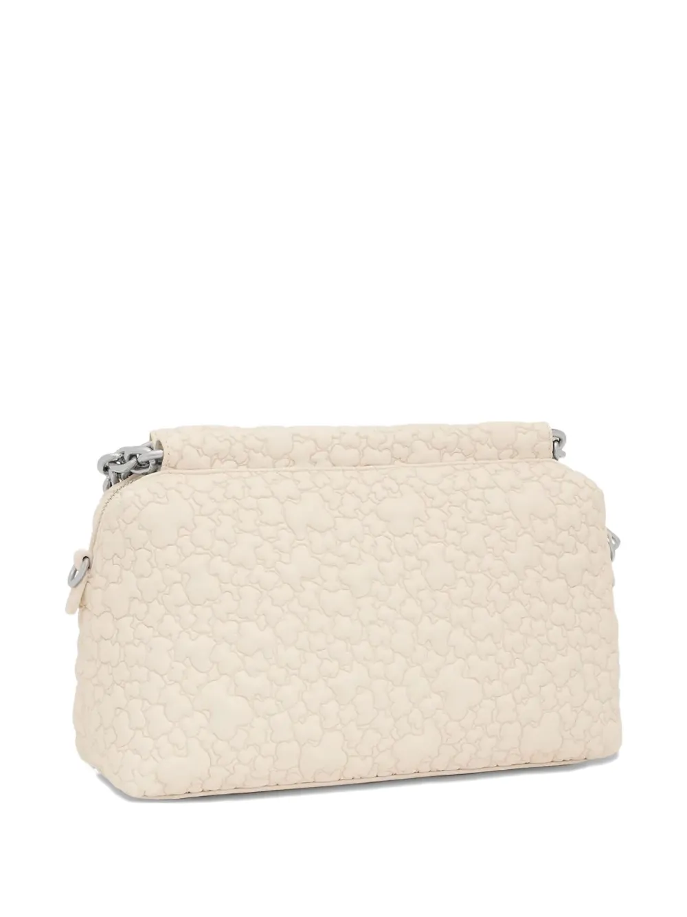 Tous Medium Jane Puffy Bear Cross Body Bag In Neutral