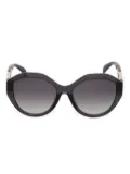 TOUS geometric-frame sunglasses - Black