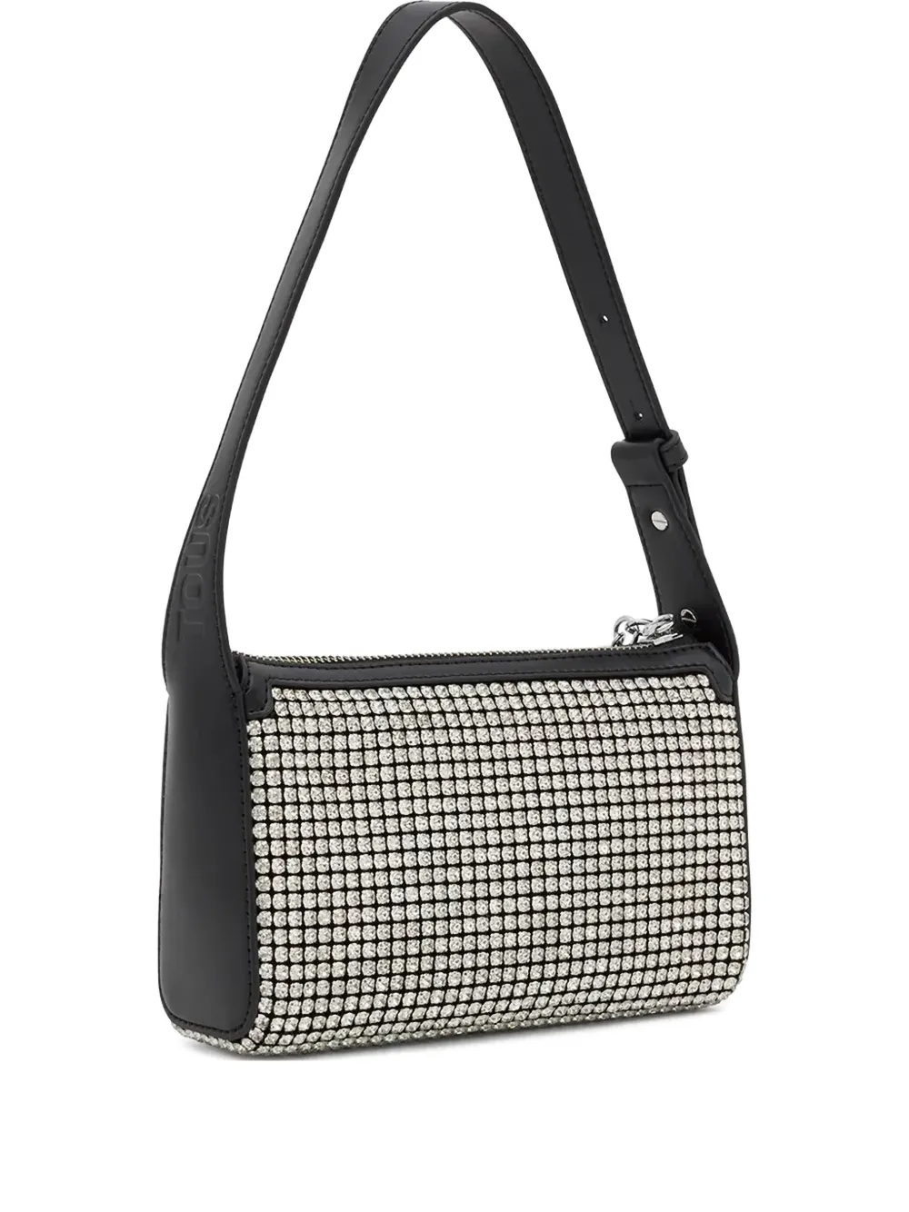 crystal-embellished shoulder bag