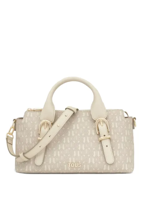 TOUS Borsa tote Bowling media con monogramma