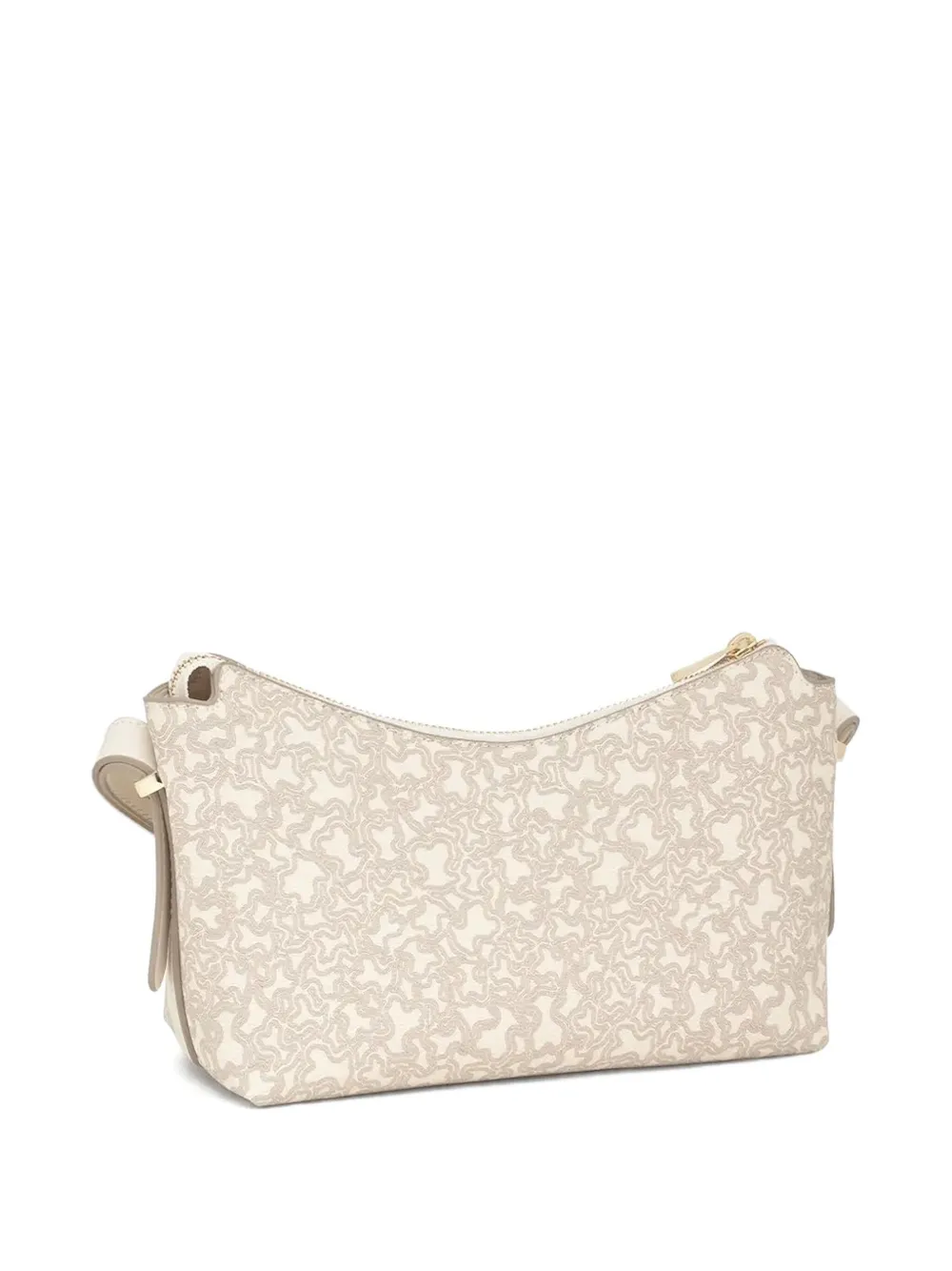 Tous Logo-print Shoulder Bag In Neutral