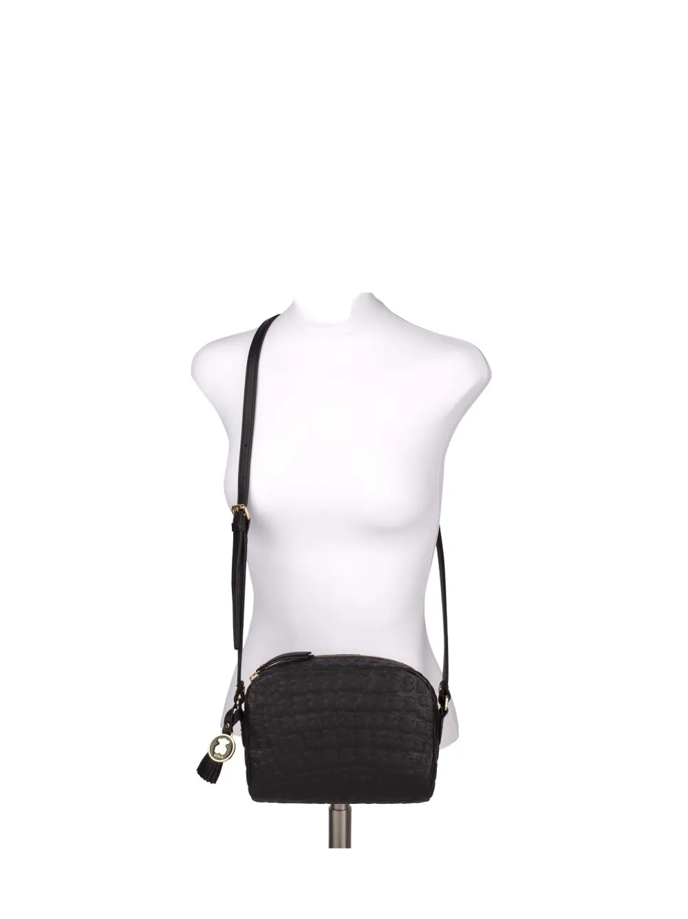 TOUS embossed-logo cross-body bag | 黑色 | Image 1