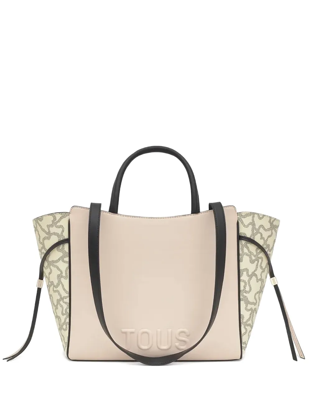TOUS City ベアパターン ハンドバッグ M - ニュートラル TOUS City ベアパターン ハンドバッグ M - ニュートラル