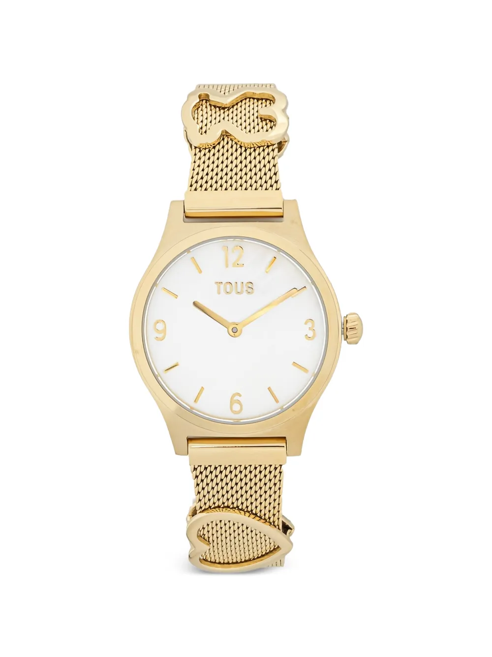 TOUS round-face 30mm watch - Bianco