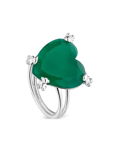 TOUS anillo con detalle de corazón