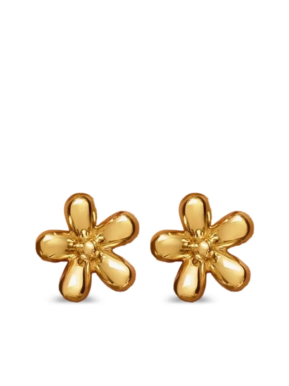 TOUS Daisy flower-shaped stud earrings | Gold | Image 1