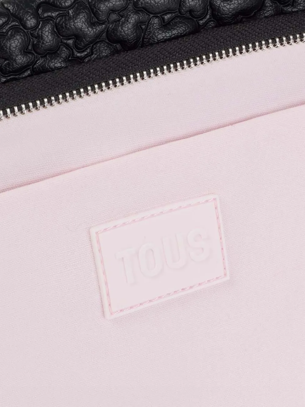 Bear-Quilted Shoulder Bag