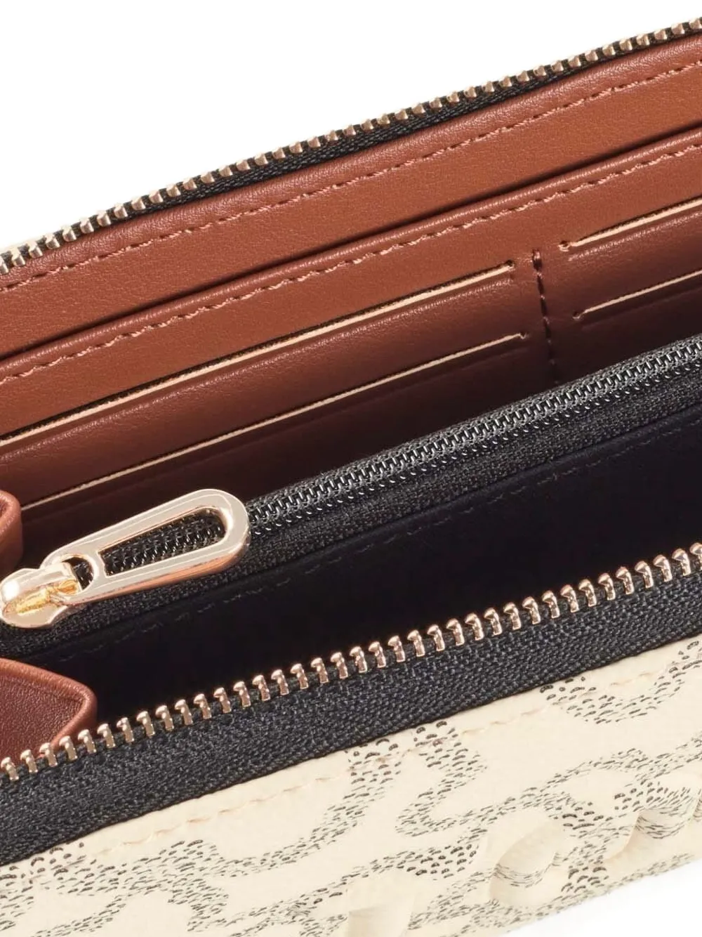 Tous Kaos Icon Zip-around Wallet In Neutral