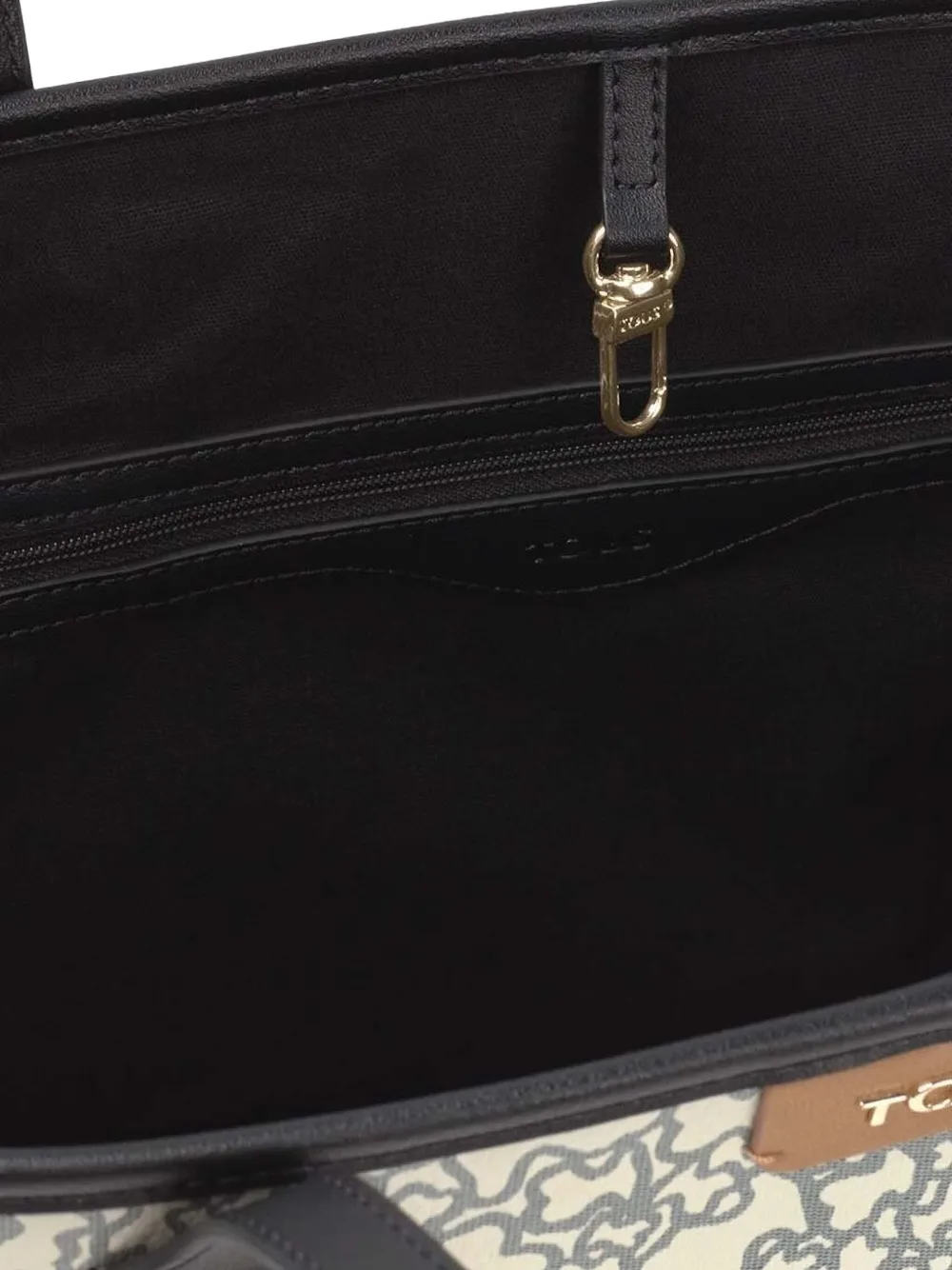 Tous Large Kaos Mini Tote Bag In Neutral