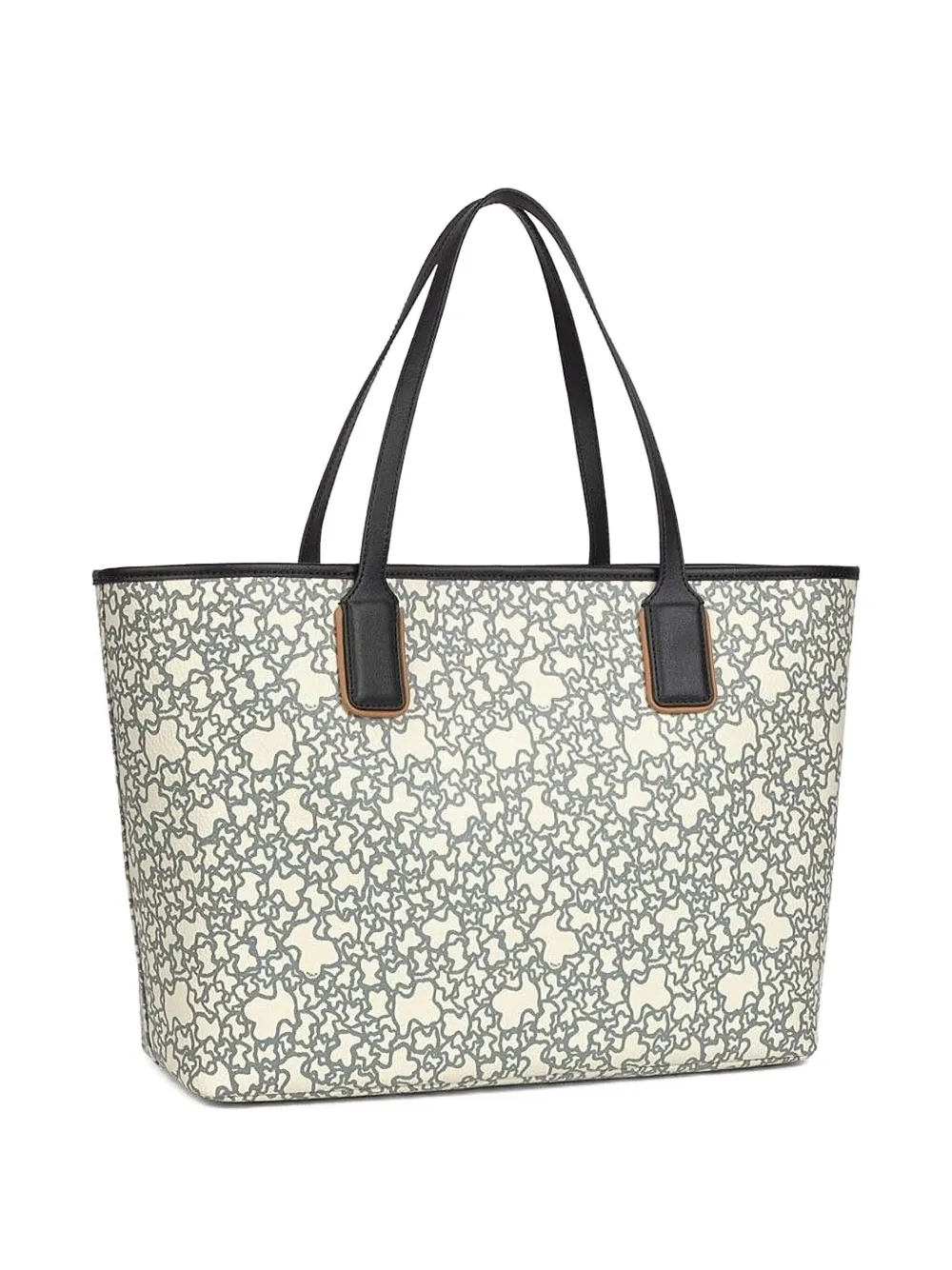 Tous Large Kaos Mini Tote Bag In Neutral