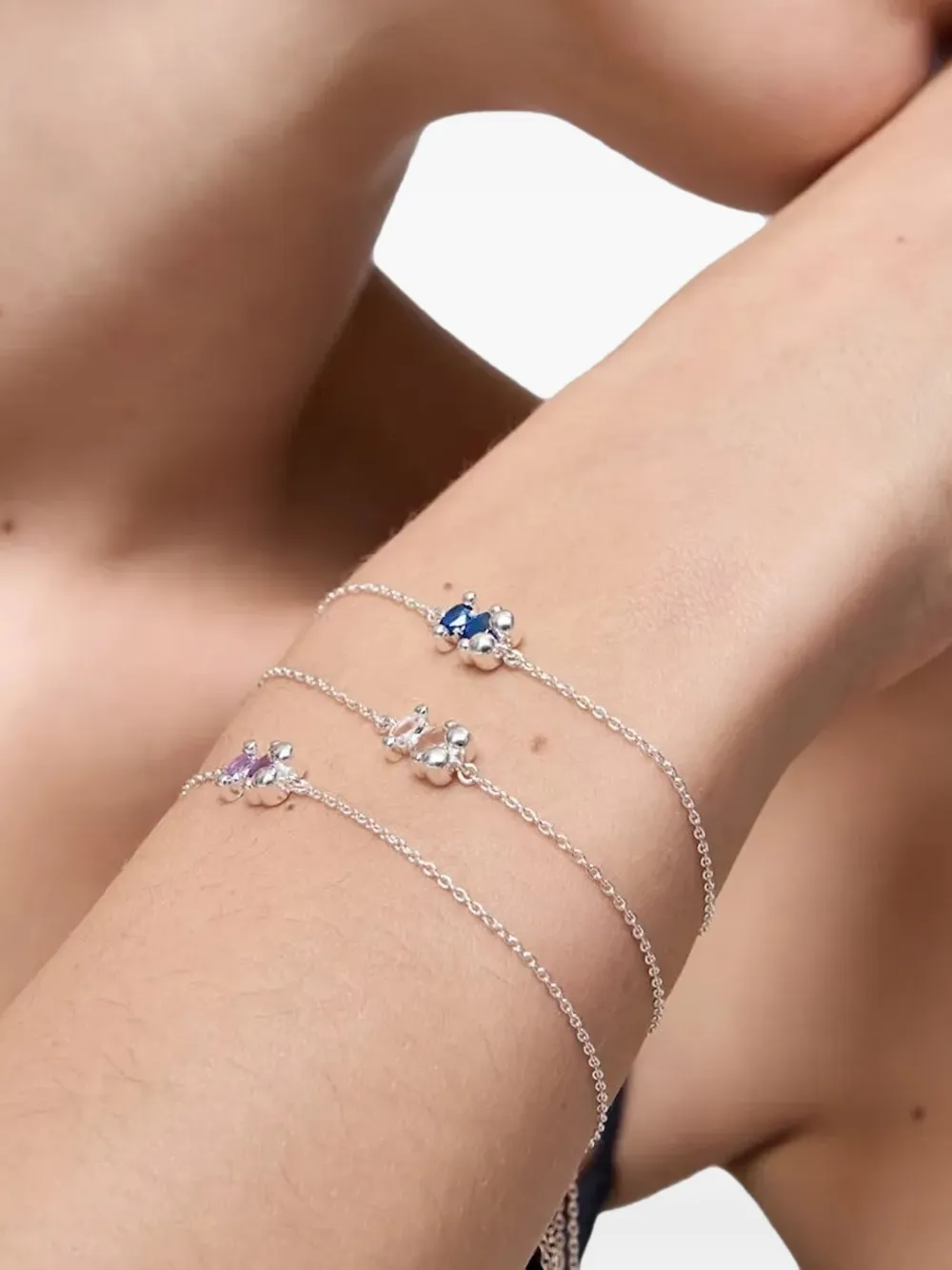 TOUS Armband met beerdetail - Zilver
