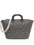 TOUS bear-print tote bag - Black