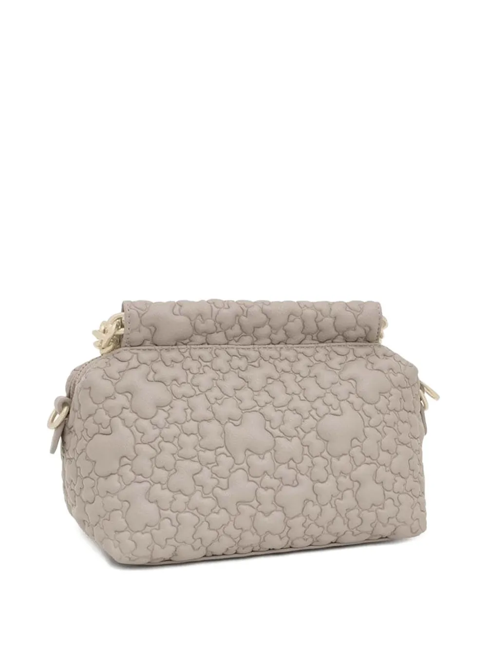 Tous Bear-embossed Chain-strap Cross-body Bag In Brown