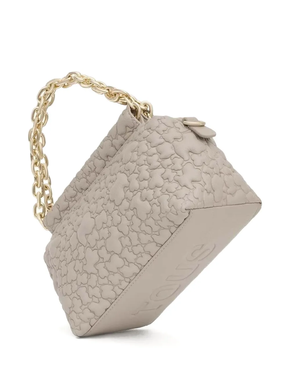 Tous Bear-embossed Chain-strap Cross-body Bag In Brown