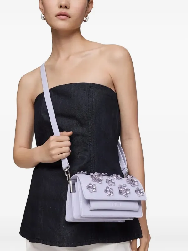 TOUS Mini-Tasche Mit Blumendetail Violett FARFETCH AT