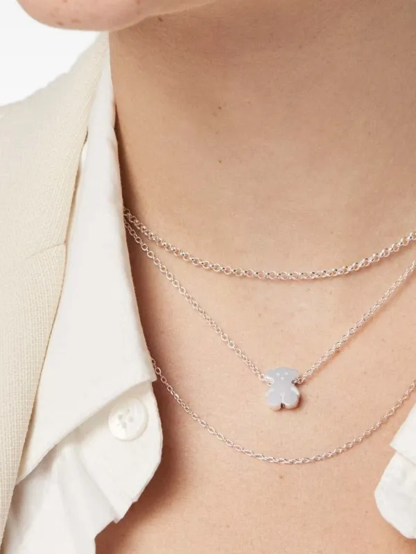 TOUS ペンダント ネックレス | シルバートーン | FARFETCH JP