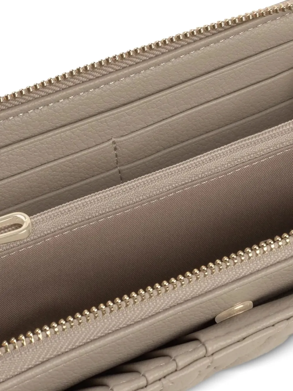 Tous Bear-embossed Zip-around Wallet In Neutral