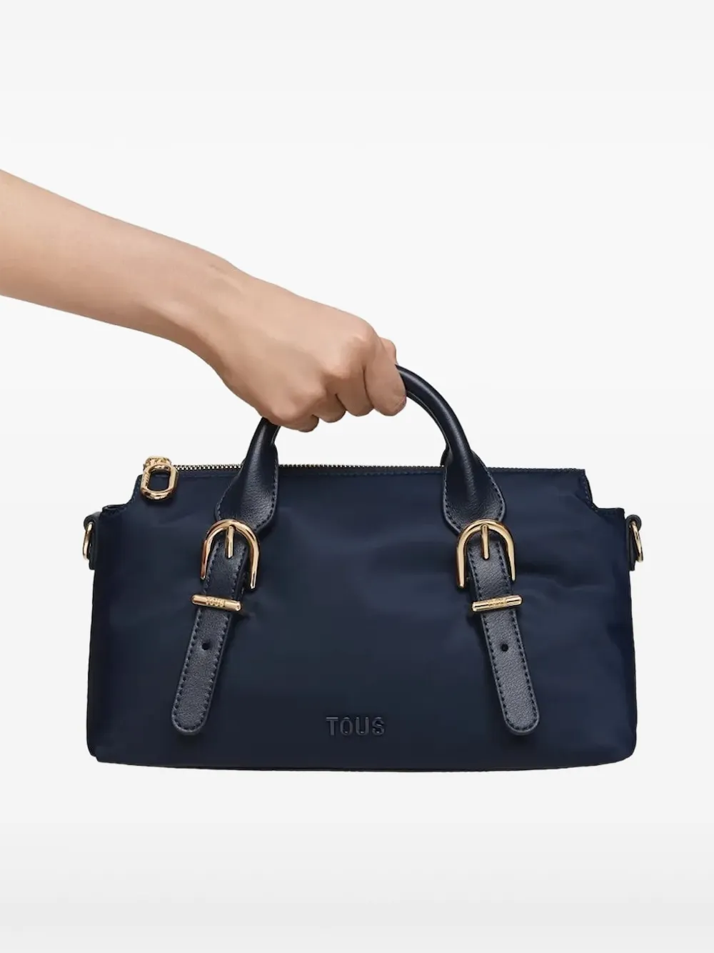 TOUS medium Bowling buckle-detail tote bag | Blue | Image 1