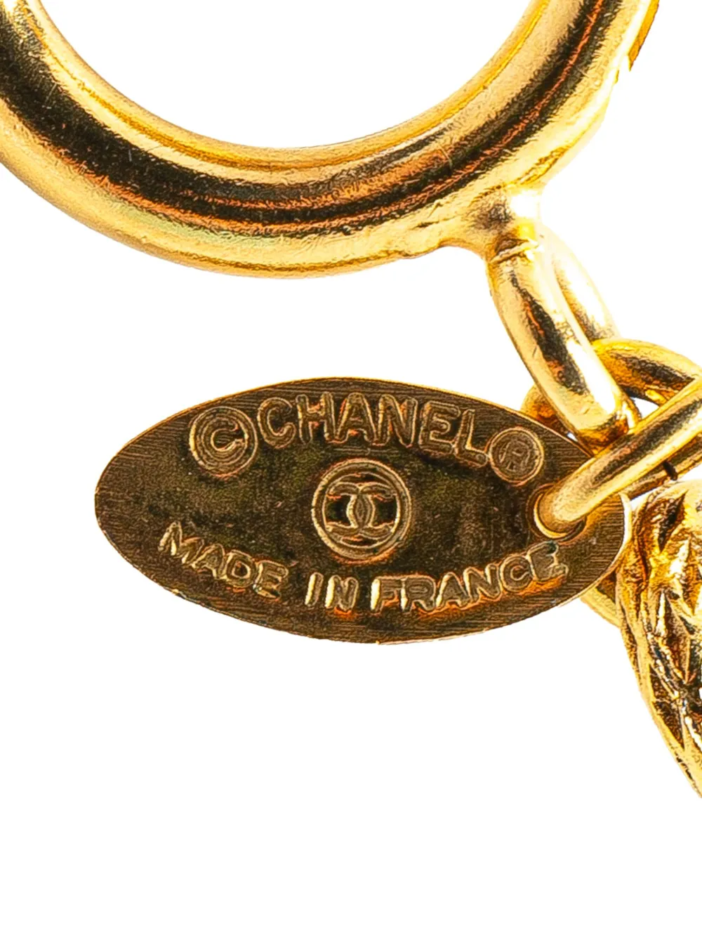 CHANEL Pre-Owned 1970-1980 Gold Plated Knight Horse Pendant Necklace costume necklace | Image 2