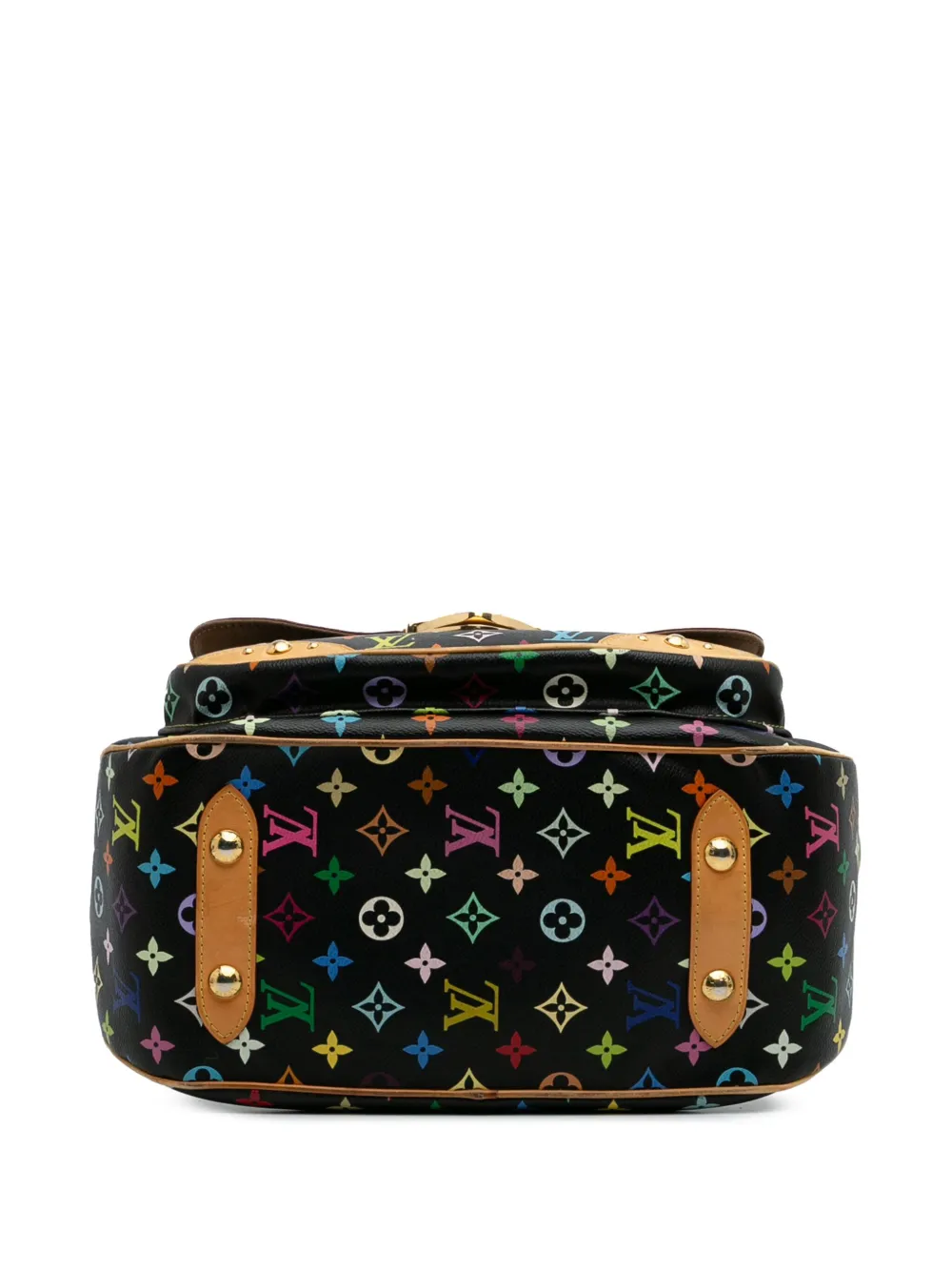 Pre-owned Louis Vuitton 2009 Monogram Multicolore Rita Satchel