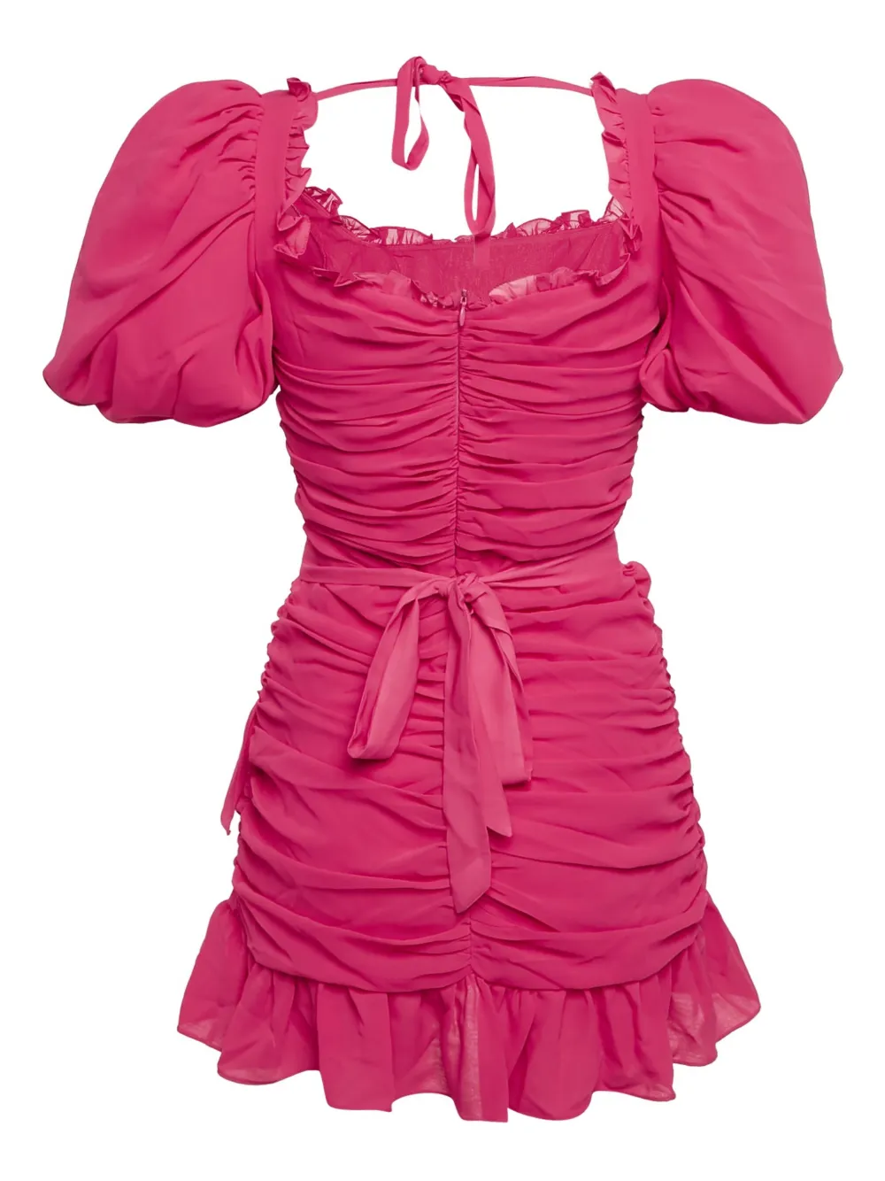 Mergim Magda ruched dress | Pink | Image 1