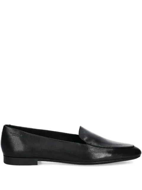 VAGABOND almond-toe leather loafers